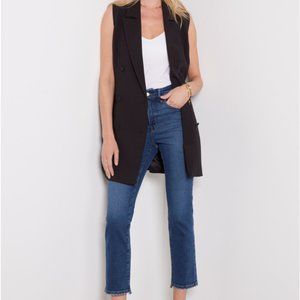 Good American Boss Long Vest